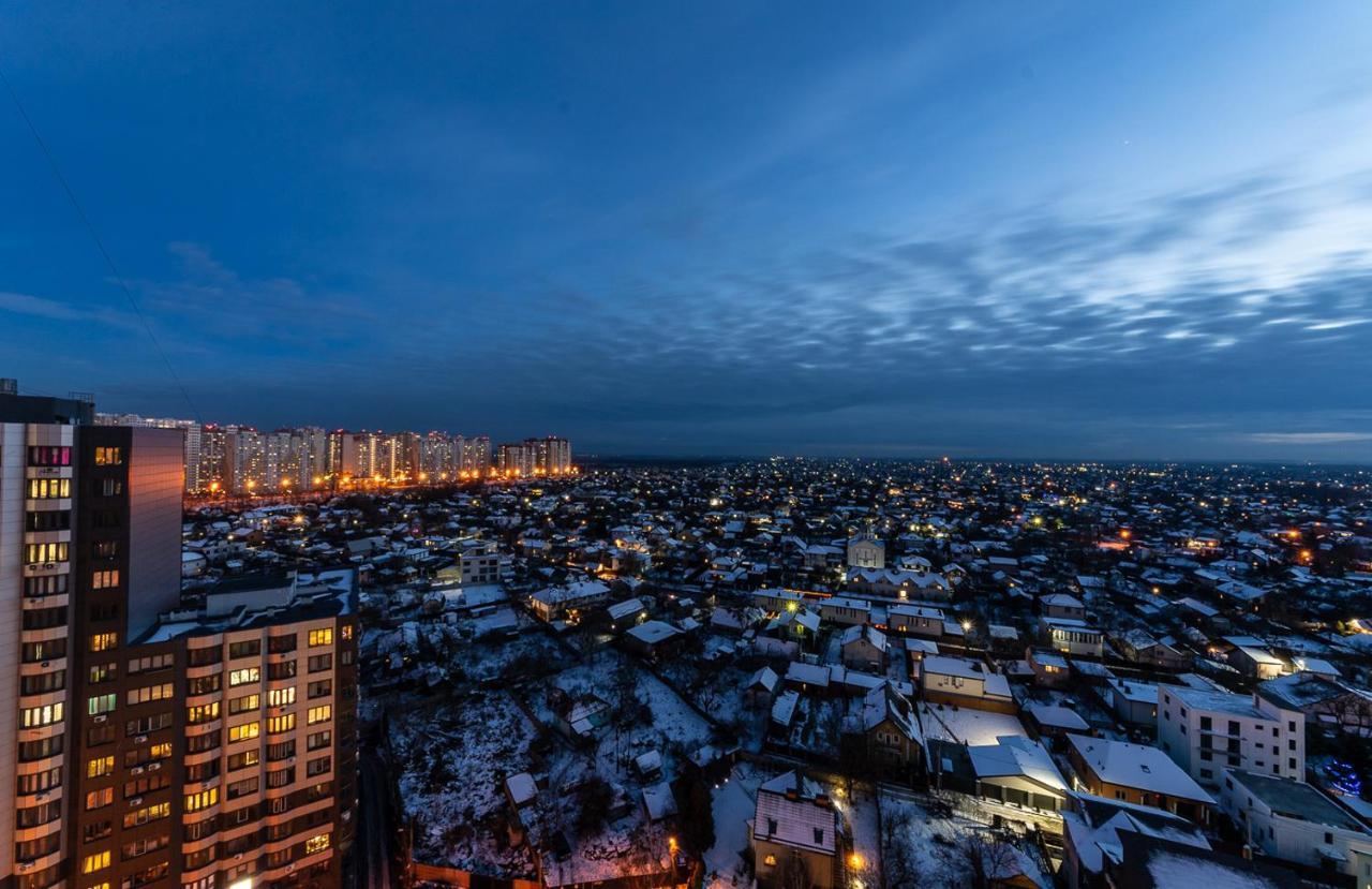 Luxury Apartment, Dniprovska Embankment26, Sokorki Kiev Extérieur photo